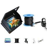 Clerance!Without Plug 30m Line Underwater Visual Fish Finder 4.3 Inch Anchor Fish Display Hd Infrared Night Vision Fishing Artifact Ful